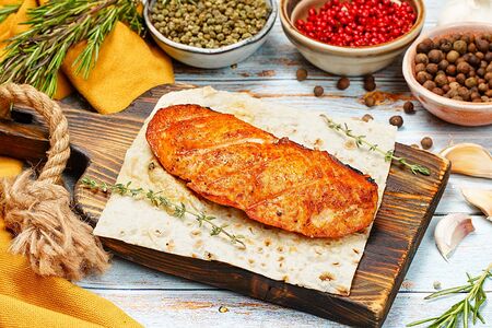 Стейк из семги