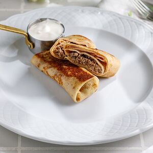 Блины с мясом