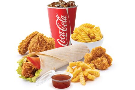 Президент комбо Чикен Ролл