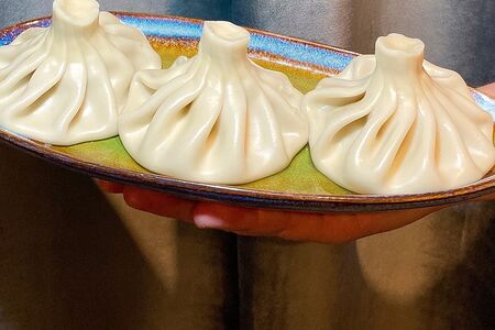 Хинкали с бараниной