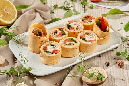 Рулет с беконом