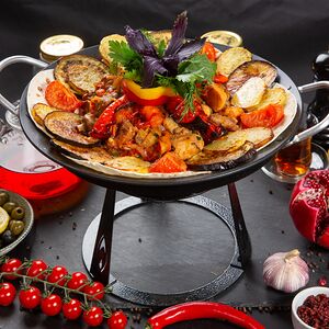 Садж с курицей