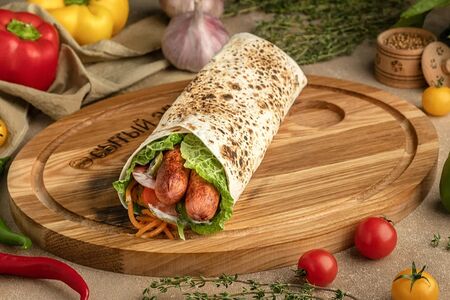 Хот-дог в лаваше мини