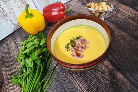 Сырный суп-пюре