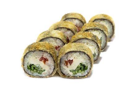 Жареный ролл овощной