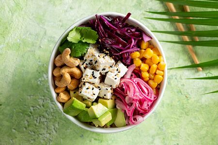 Поке с тофу большая порция