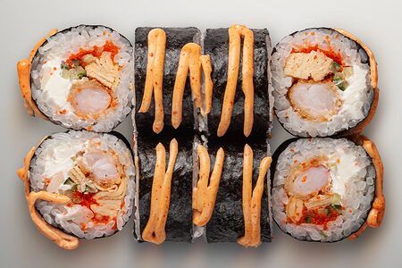 Футомаки с креветками