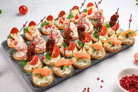 Набор канапе на крекере Криспи Канапе