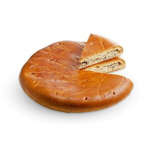 Пирог с курицей и грибами