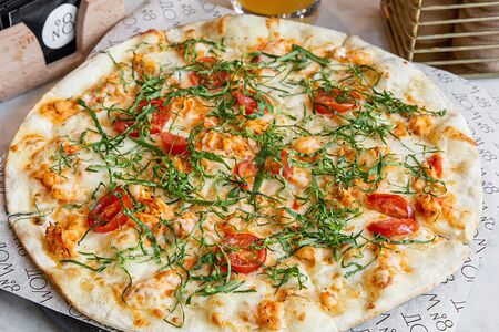 С крабом и креветкой