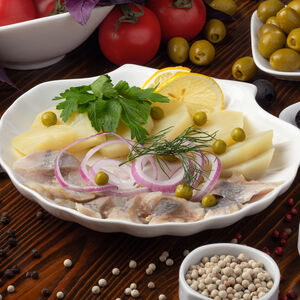 Селедочка с картофелем