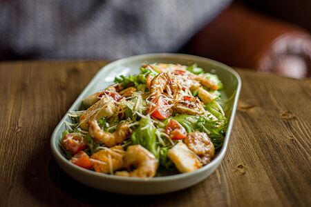 Цезарь с креветками