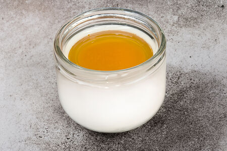 Мацони с мёдом