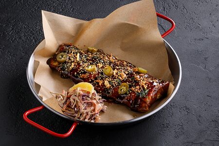 Рёбра имбирь терияки