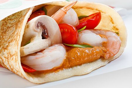 Блин Том ям с креветками