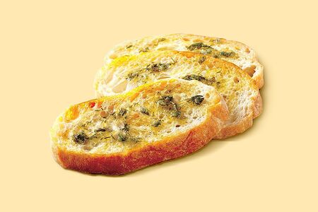 Чесночные гренки белые