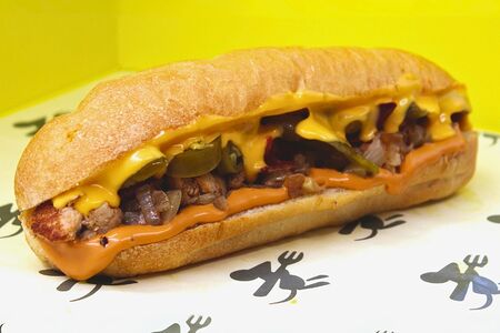 Чизстейк острый с говядиной