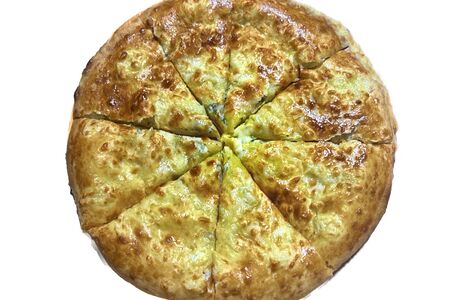 Хачапури с мясом и халапеньо