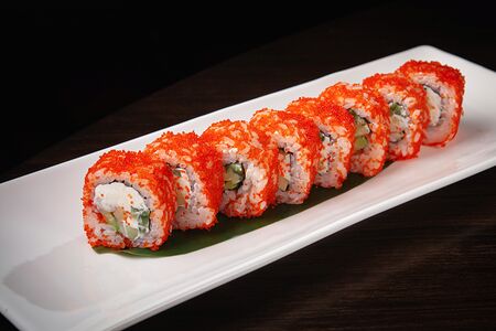 Калифорния ролл с креветкой