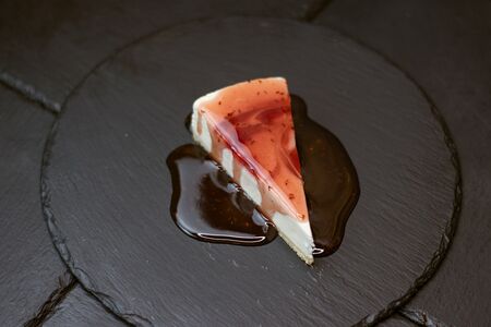 Чизкейк клубничный