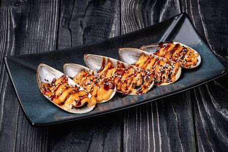 Запечённые мидии