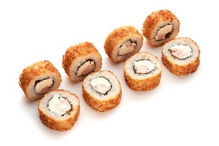 Жареный с креветкой