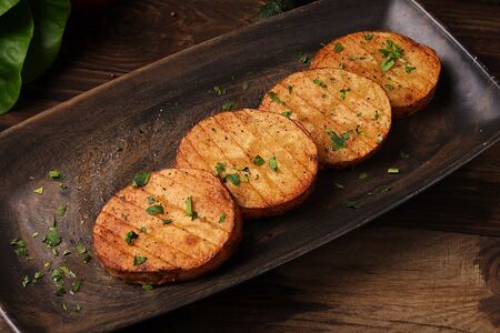 Картофель на мангале