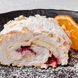 Меренговый рулет