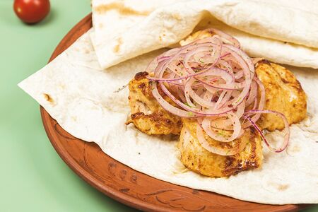 Шашлык из курицы