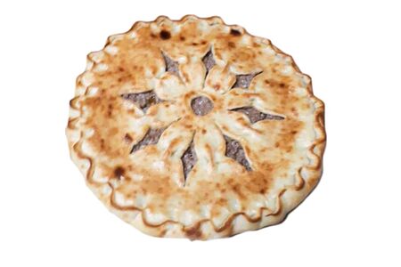 Осетинский пирог с мясом и картошкой