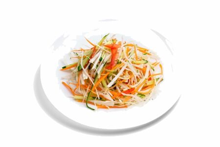 Салат витаминный