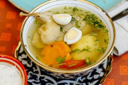 Шурпа из перепелки