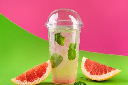 Авторский лимонад Базиликовый грейпфрут