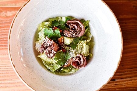 Теплый с ростбифом