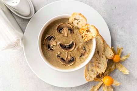 Грибной крем-суп