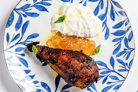 Страчателла, груша и пиколит