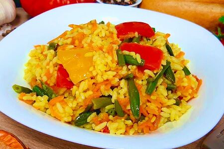 Рис с овощами