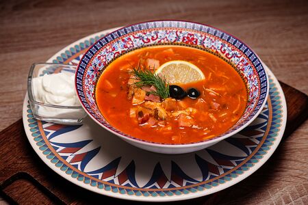 Солянка мясная