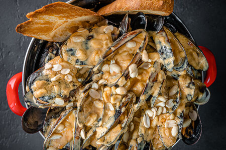 Мидии Арахисовая паста