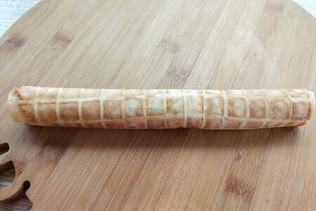 Трубочка с вареной сгущенкой