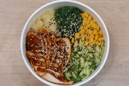 Поке с курицей