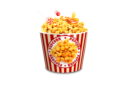 Карамельный попкорн