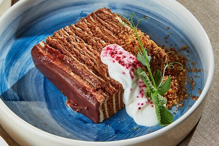 Сметанный домашний торт