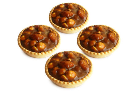 Тарталетка карамельно-ореховая