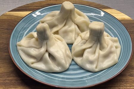 Хинкали с сыром вареные