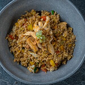 Бирьяни с курицей