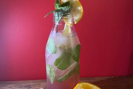 Лимонад Черника-банан