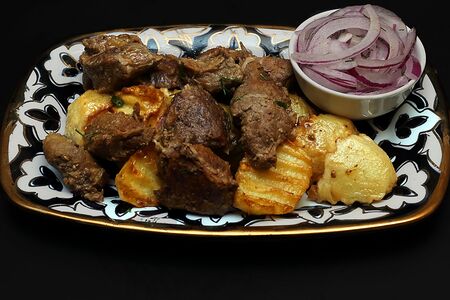 Казан-кебаб с говядиной