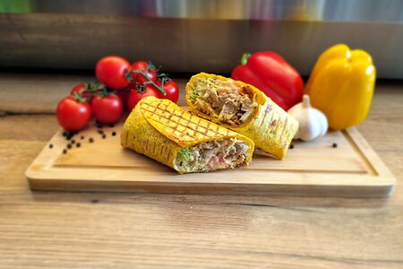 Шаурма сырная куриная
