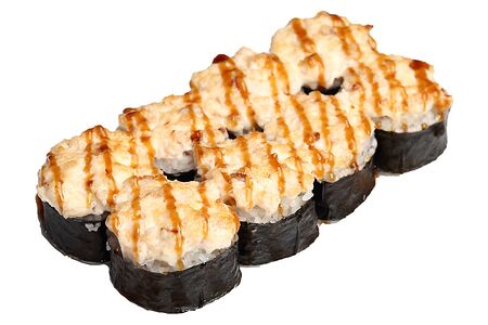 Запеченный с креветкой